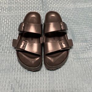 Birkenstock sandals.  Ladies 10 or Mens 8.